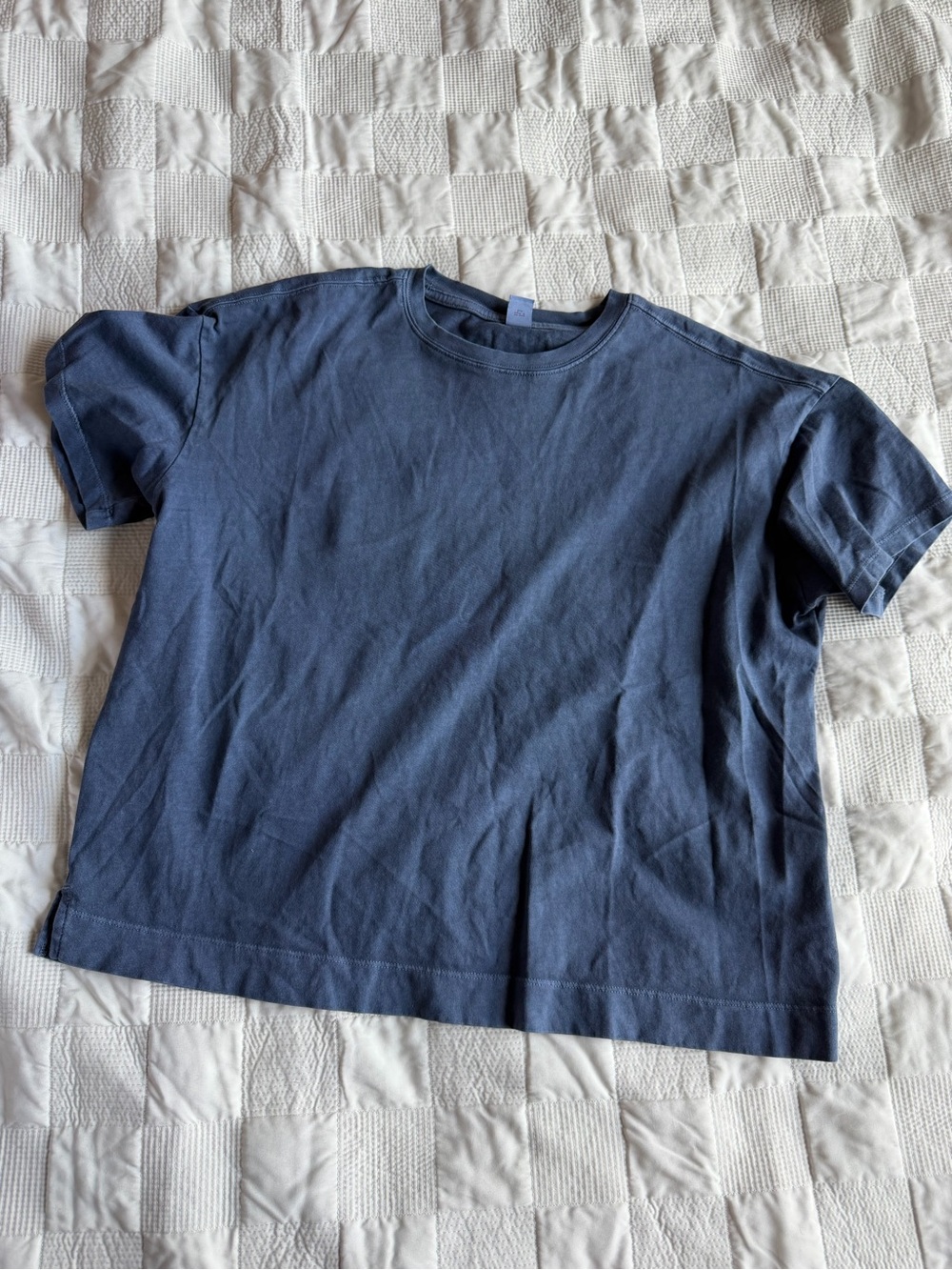 vintage cropped tee